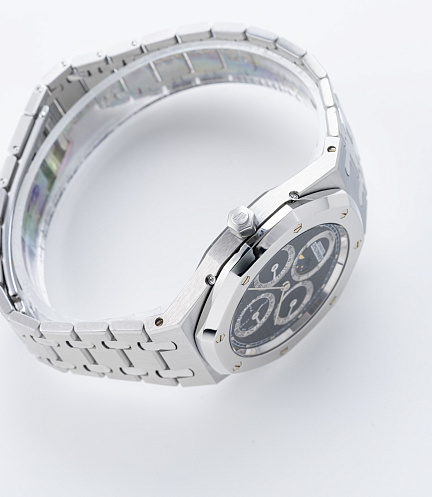 Royal Oak Perpetual Calendar in Steel and Platinum