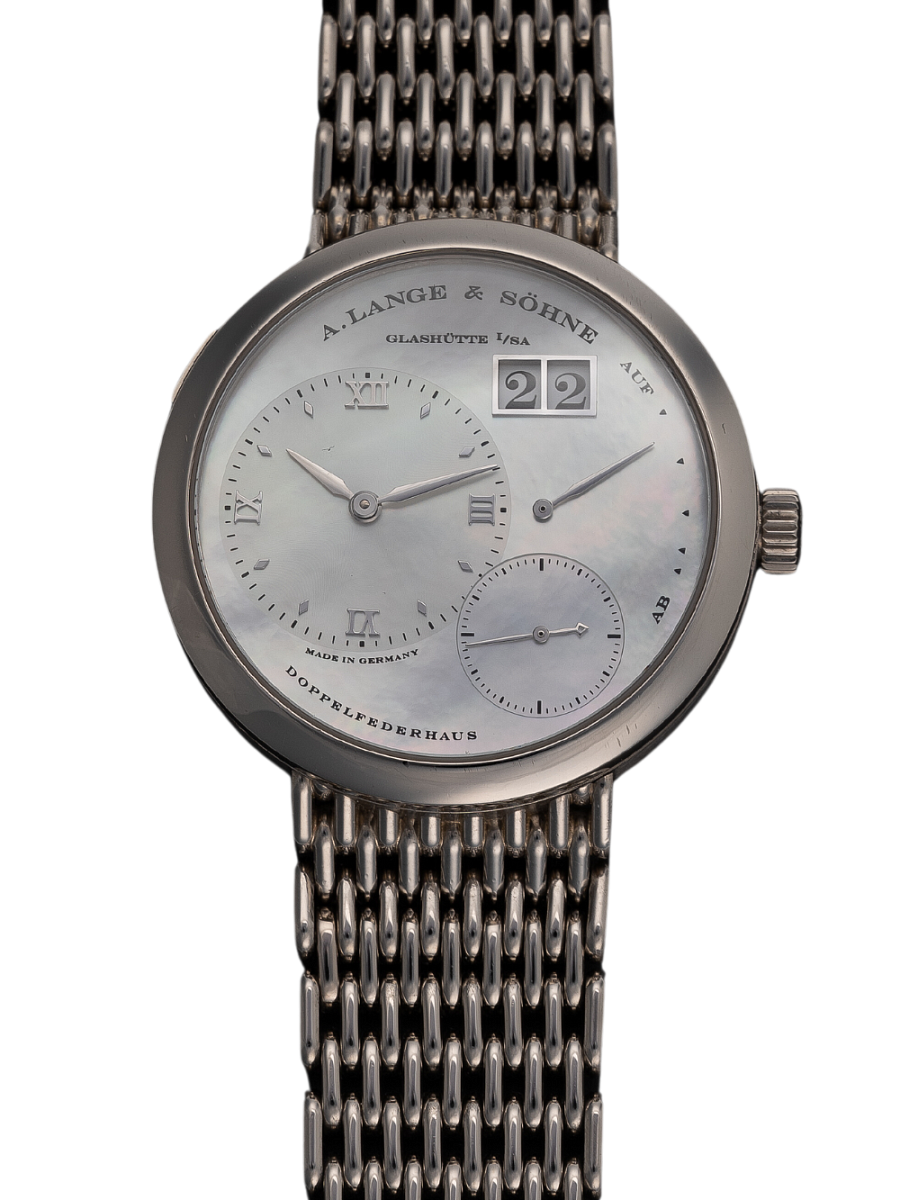 Lange 1 in White Gold with MOP Dial