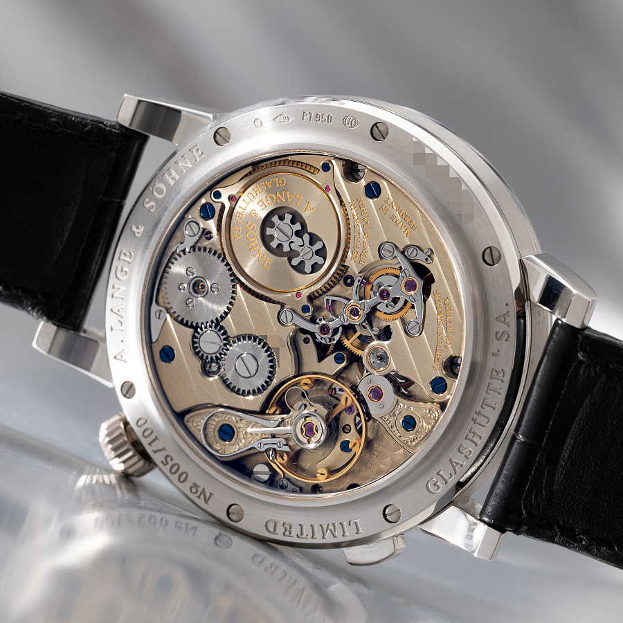 Zeitwerk Striking Time in Platinum