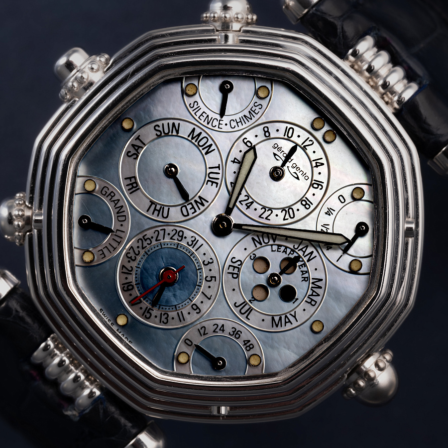 Grande Sonnerie Piece Unique in White Gold with MOP Dial