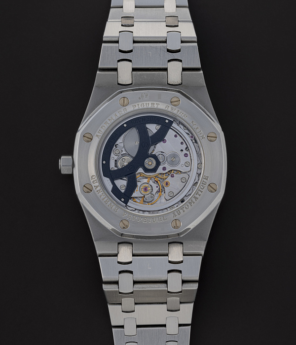 Royal Oak Perpetual Calendar in Steel and Platinum