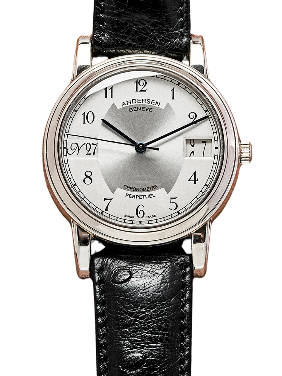 Chronometre Perpetual in White Gold