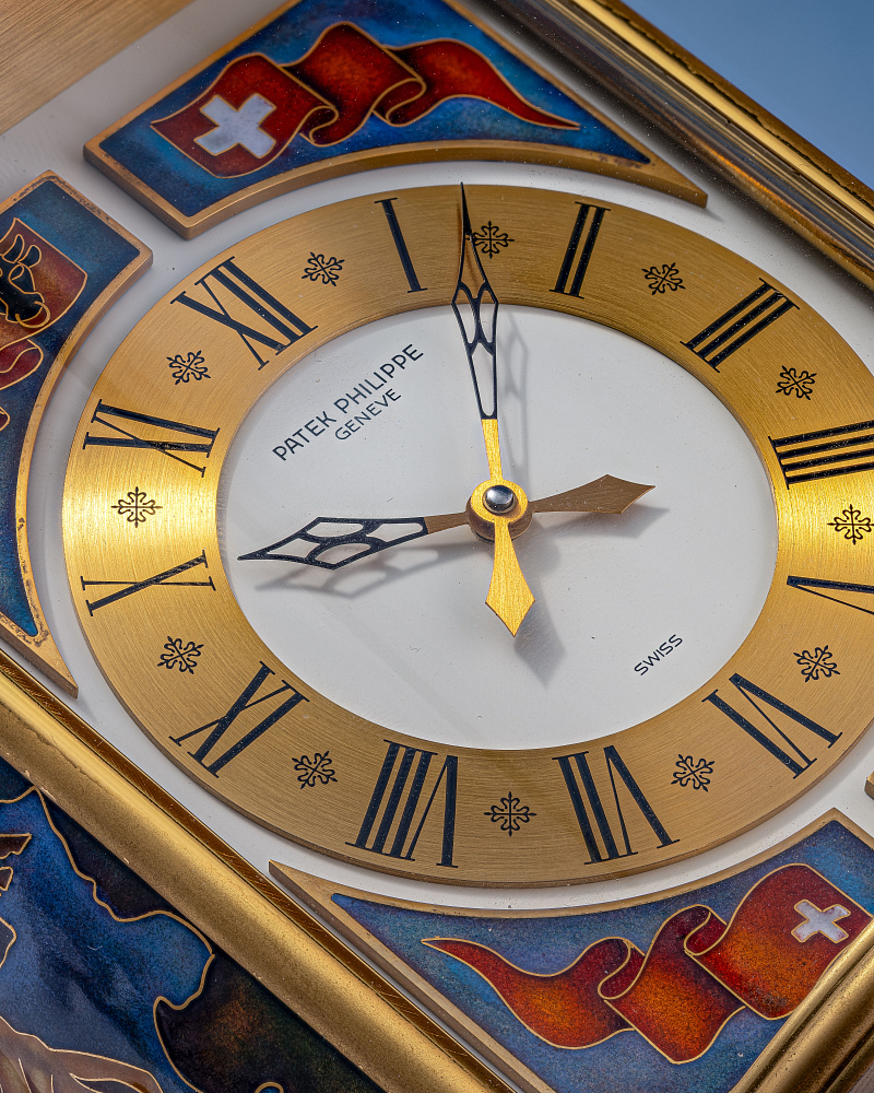 Dome Table Clock "700eme Anniversaire de la Confederation"