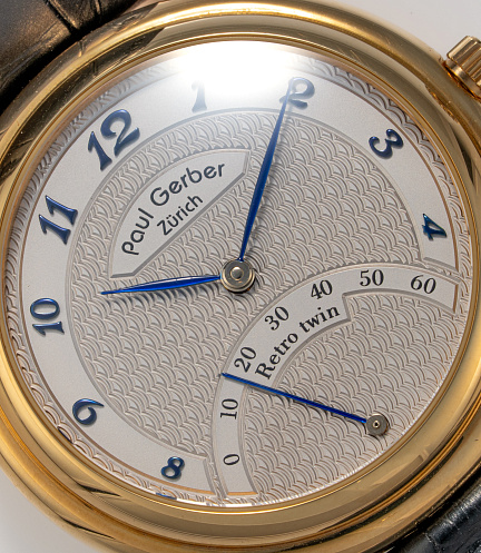 Retro Twin 156 in Yellow Gold