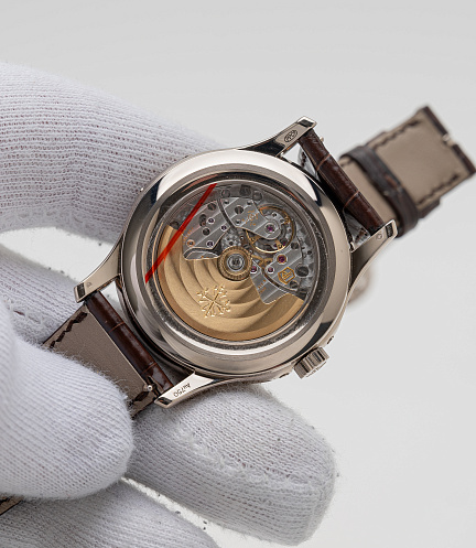 Annual Calendar in White Gold with Salmon Dial Limited to 15 Pieces