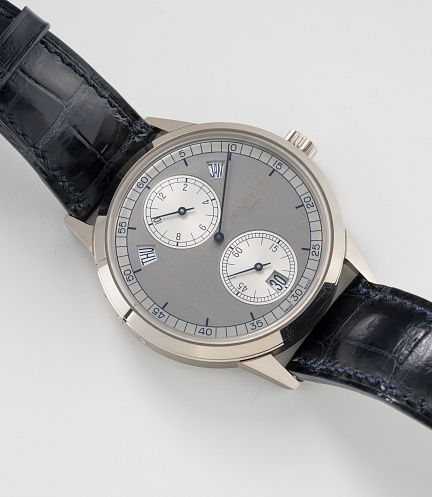 Annual Calendar Regulator in White Gold