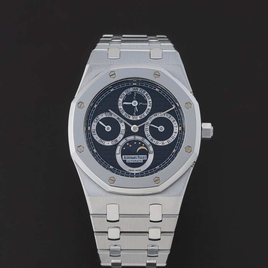 Royal Oak Perpetual Calendar in Steel and Platinum