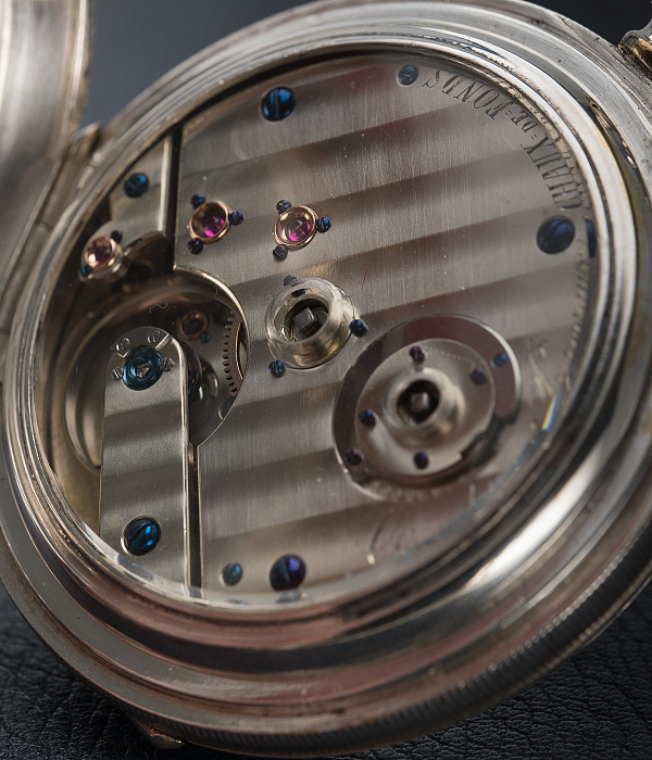 Silver Pocket Chronometre Watch