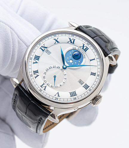 DB15 Perpetual Calendar in White Gold