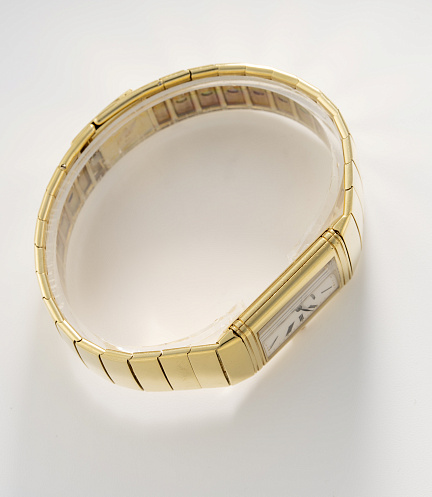 Reverso in Yellow Gold on a Bracelet