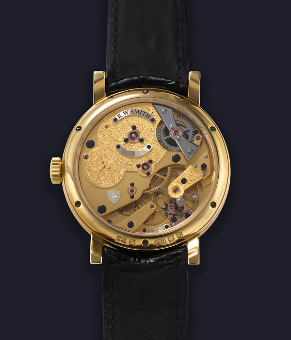Series 2 in Yellow Gold with a Blued Power Reserve Hand