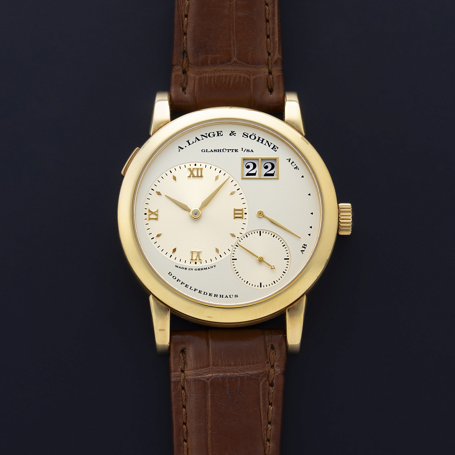Lange 1 in Yellow Gold with Extract from Archives