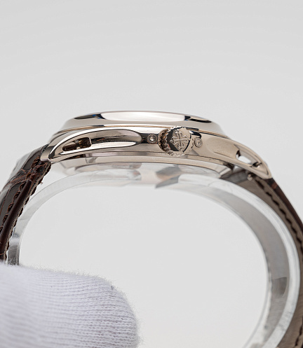 Annual Calendar in White Gold with Salmon Dial Limited to 15 Pieces