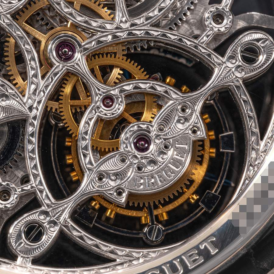 Breguet Classique Skeleton Tourbillon in Platinum