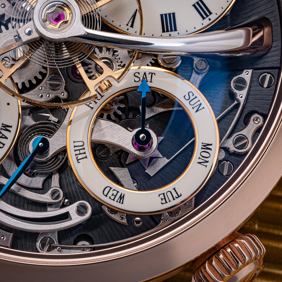 Legacy Machine Perpetual in Rose Gold by Stephen McDonnell
