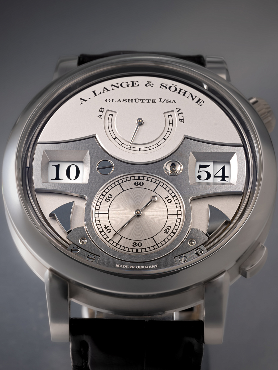 Zeitwerk Striking Time in Platinum