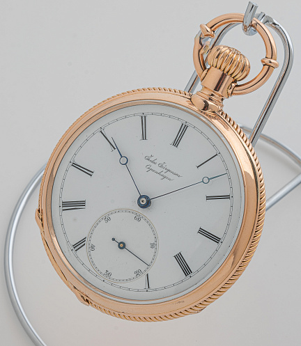 Gold Pocket Watch with Chronometre Movement