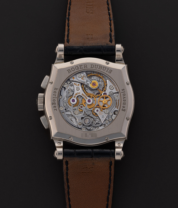 Symphatie Chronograph with Bi-Retrograde Calendar in White Gold
