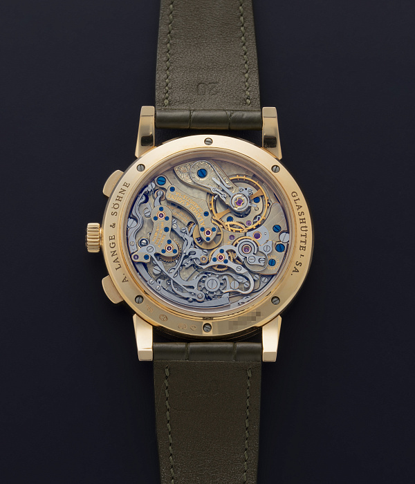 1815 Chronograph in Rose Gold with Black Dial