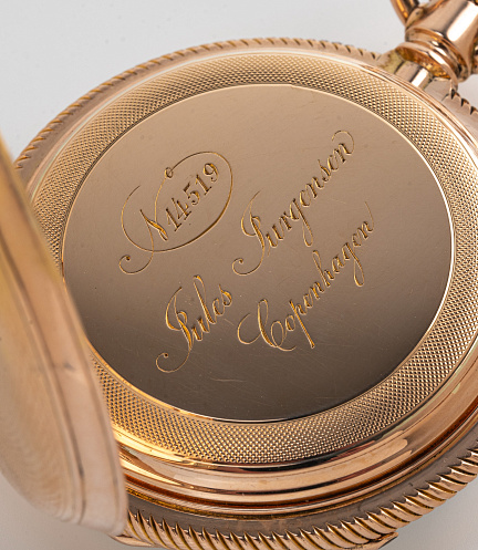 Gold Pocket Watch with Chronometre Movement