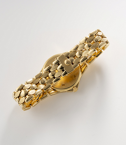 Neptune in Yellow Gold with Diamonds Ladies Watch