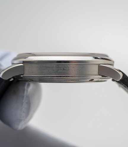 Monsieur De Chanel in Platinum with Black Enamel Dial by Romain Gauthier