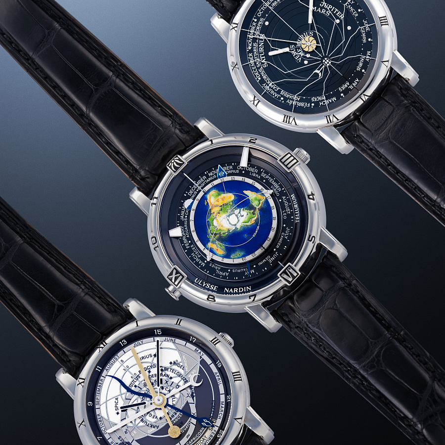 The Trilogy of Time in Platinum