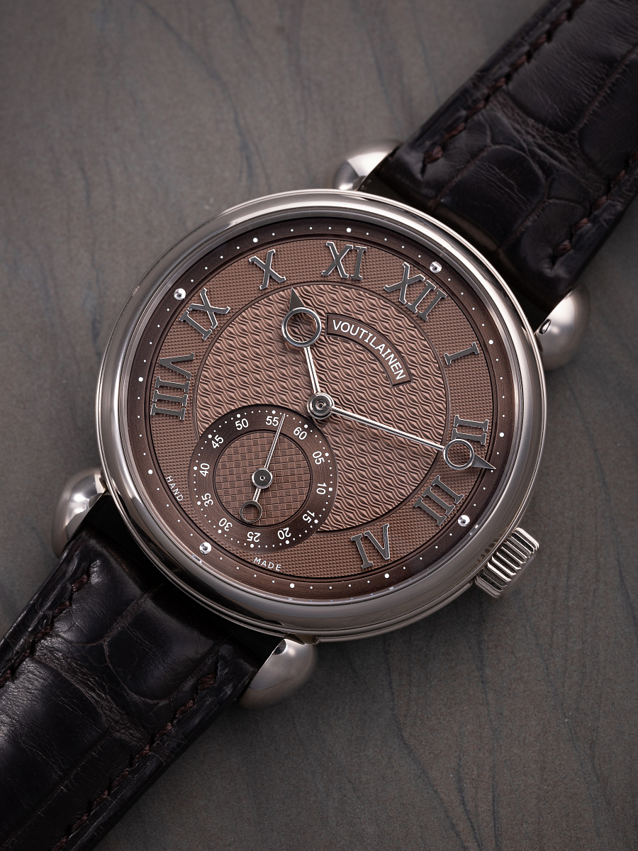 Vingt-8 in White Gold with "Havana" Dial with White Gold Movement from the first 50 ever made