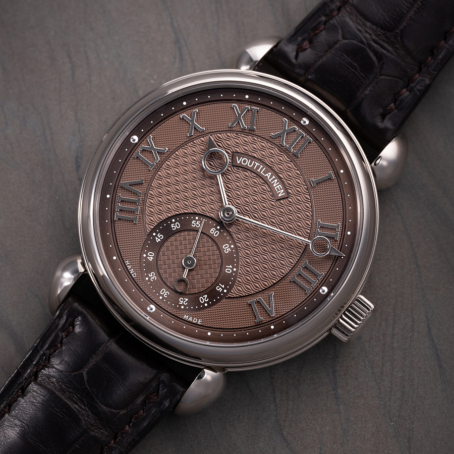 Vingt-8 in White Gold with "Havana" Dial with White Gold Movement from the first 50 ever made