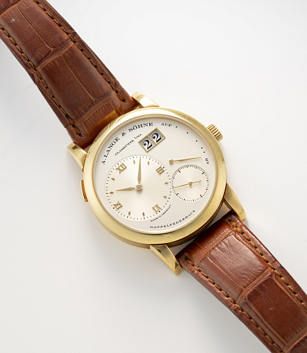 Lange 1 in Yellow Gold with Extract from Archives