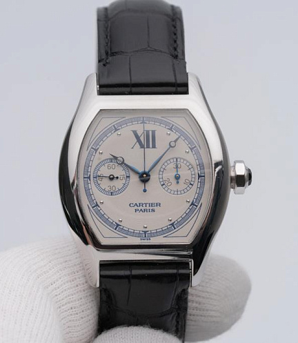 Tortue Monopoussoir in White Gold
