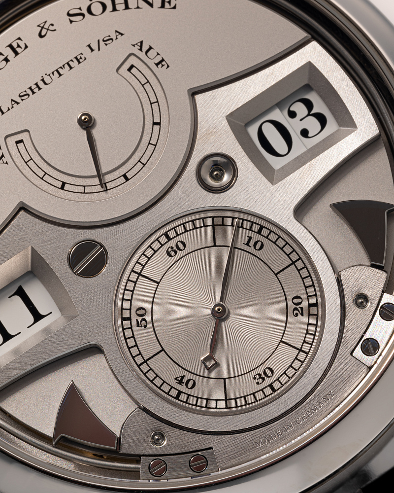 Zeitwerk Striking Time in Platinum