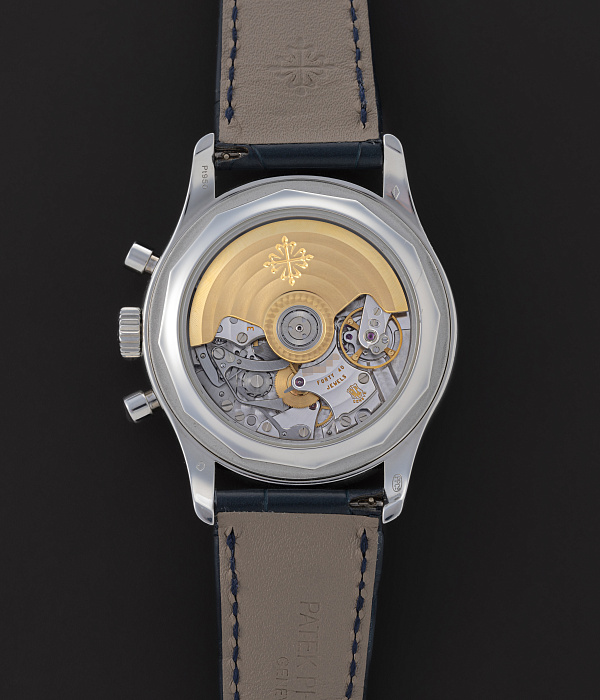 Annual Calendar Chronograph in Platinum