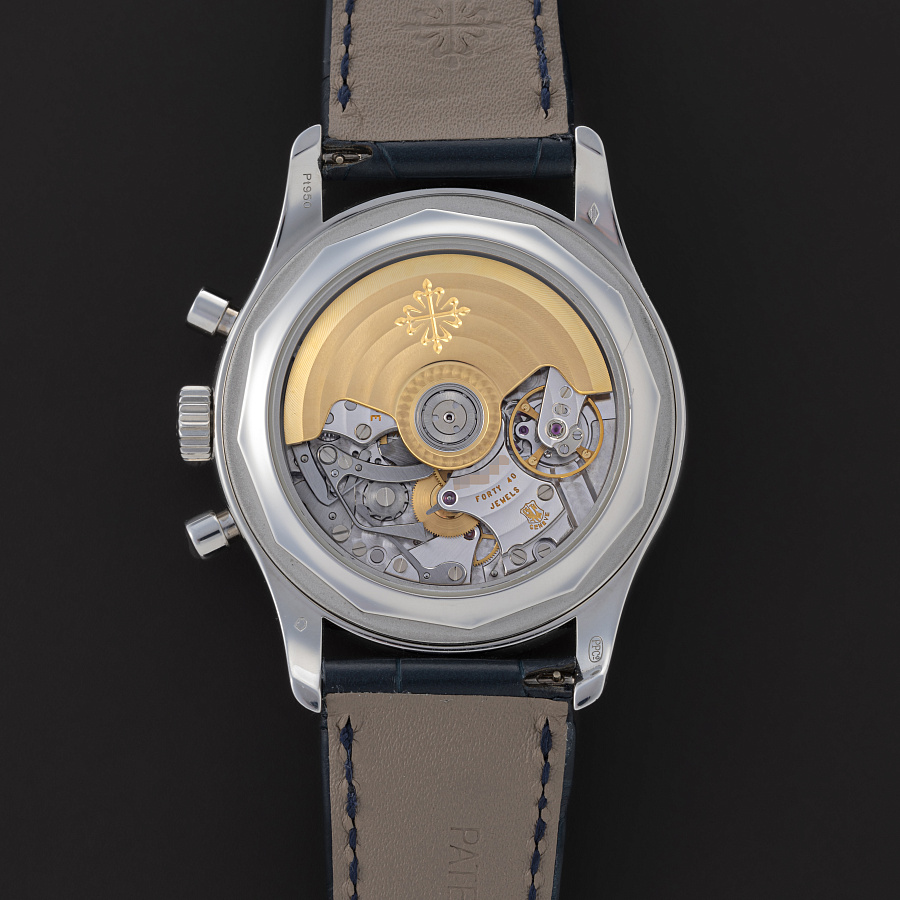 Annual Calendar Chronograph in Platinum