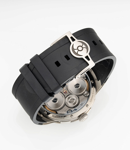Legacy Machine Perpetual Calendar EVO in Zirconium with Blue Dial
