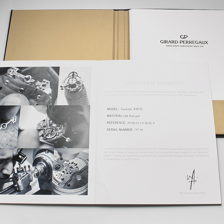 Triple Bridge Tourbillon WWTC