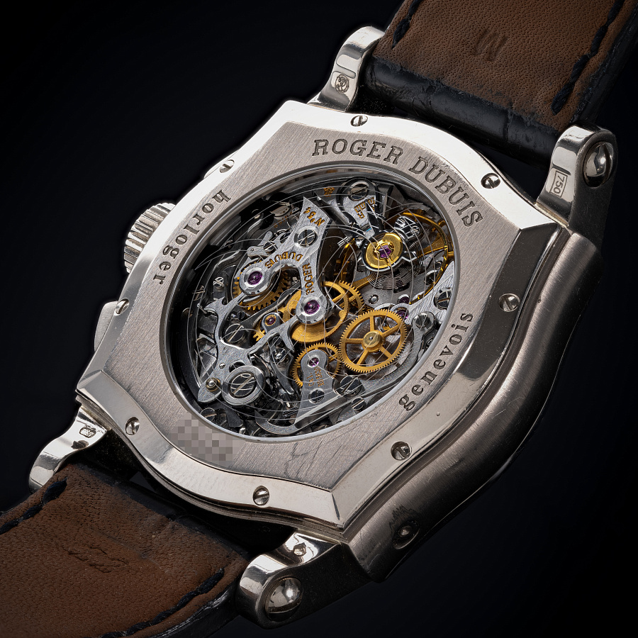 Symphatie Chronograph with Bi-Retrograde Calendar in White Gold