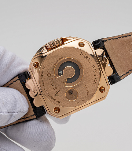 Opus V in Rose Gold by Urwerk